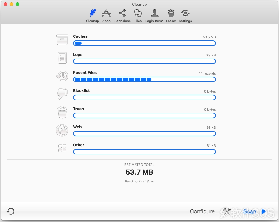 MacCleanse for mac v9.0.1 Mac系统清理软件 直装版